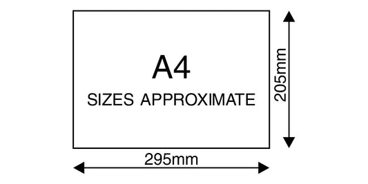 Sheet of polyester acetate glazing - A4