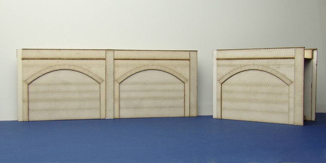 A 00-00 OO gauge brick arch unit <br />