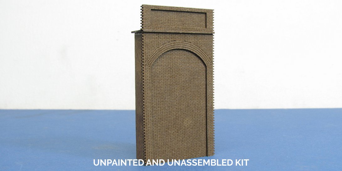 B 20-01 N gauge retaining wall unit