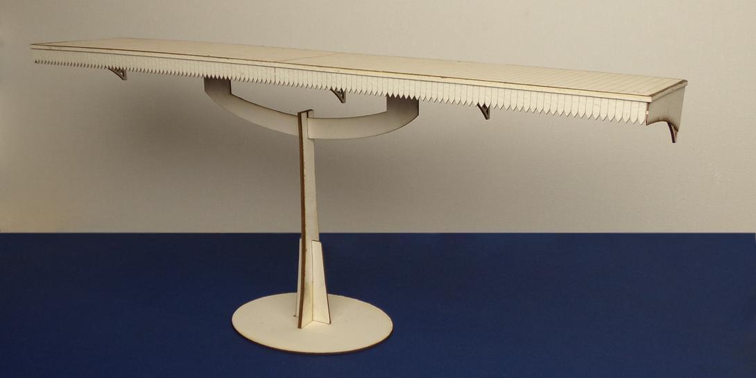 B 70-06 O gauge station canopy type 1