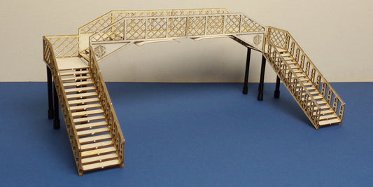 B 70-22 O gauge GWR style platform footbridge