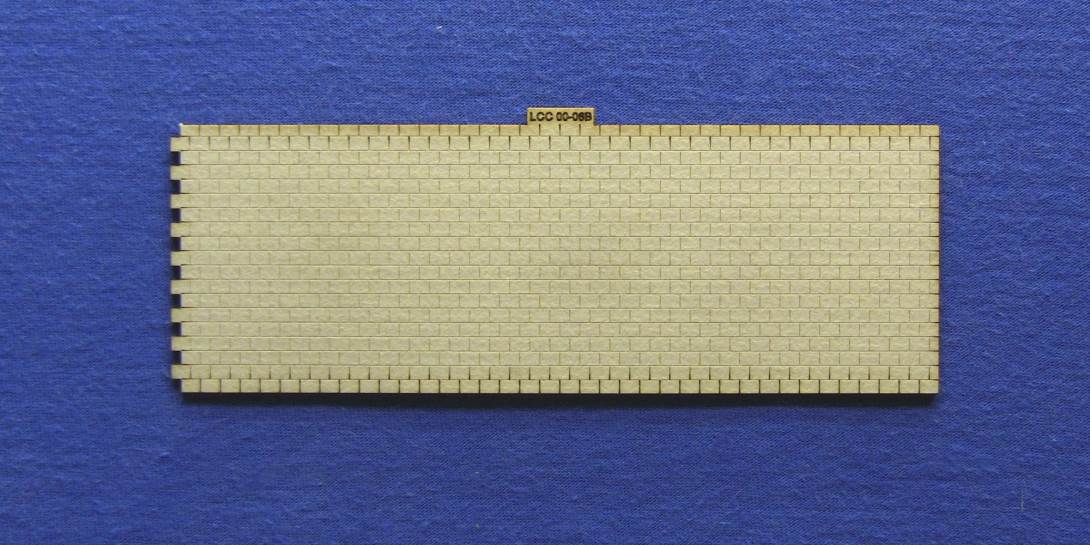 LCC 00-06B OO gauge roof tiles expansion with left side interlocking