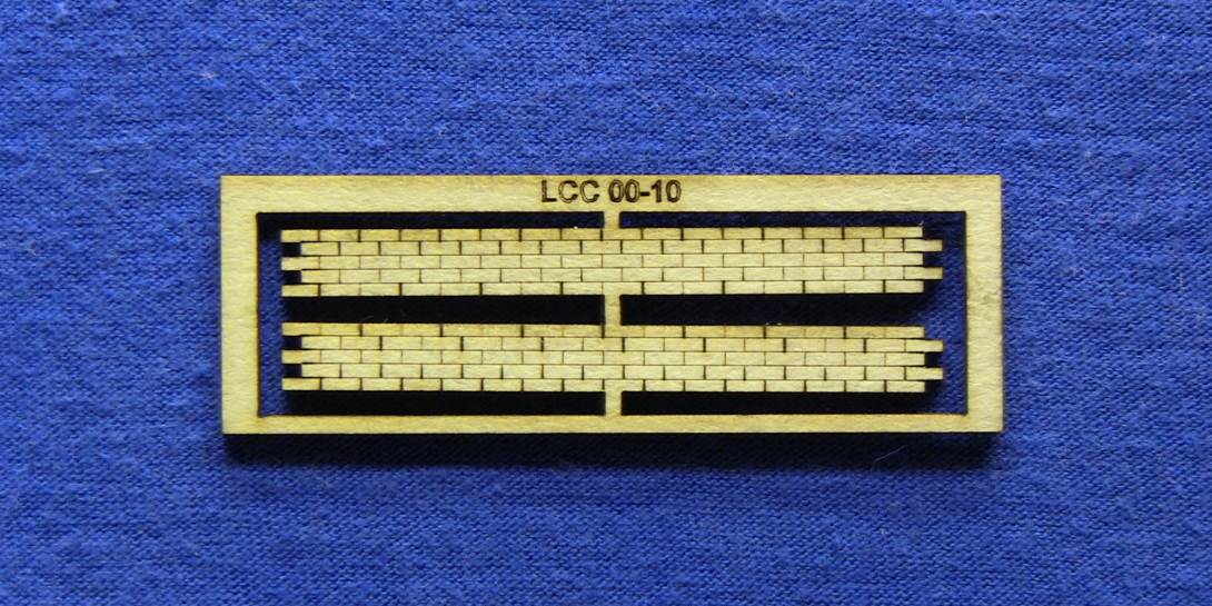 LCC 00-10 OO gauge 5 brick high decoration strips