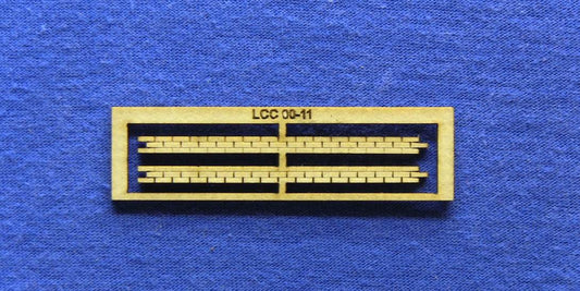 LCC 00-11 OO gauge 3 brick high decoration strips