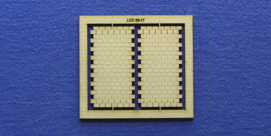 LCC 00-17 OO gauge 24mm roof tiles extensions kit