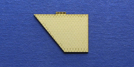 LCC 00-19B OO gauge cross left roof extension panel