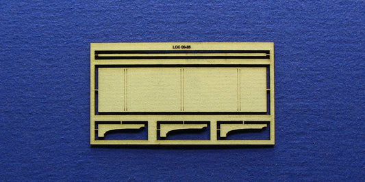 LCC 00-33 OO gauge oversized roof extension support