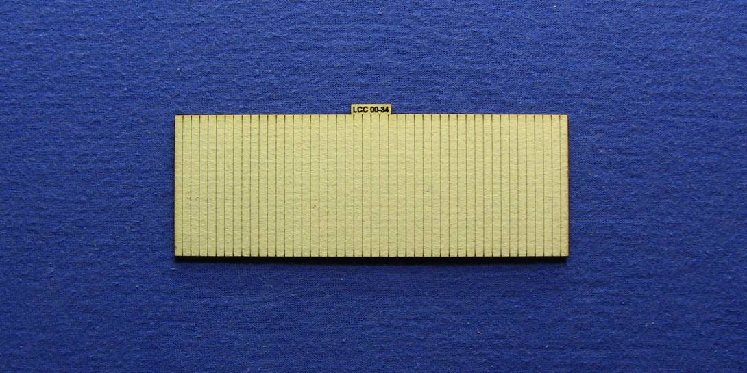 LCC 00-34 OO gauge canopy panels with wood effect