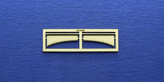 LCC 00-36 OO gauge curved valence kit