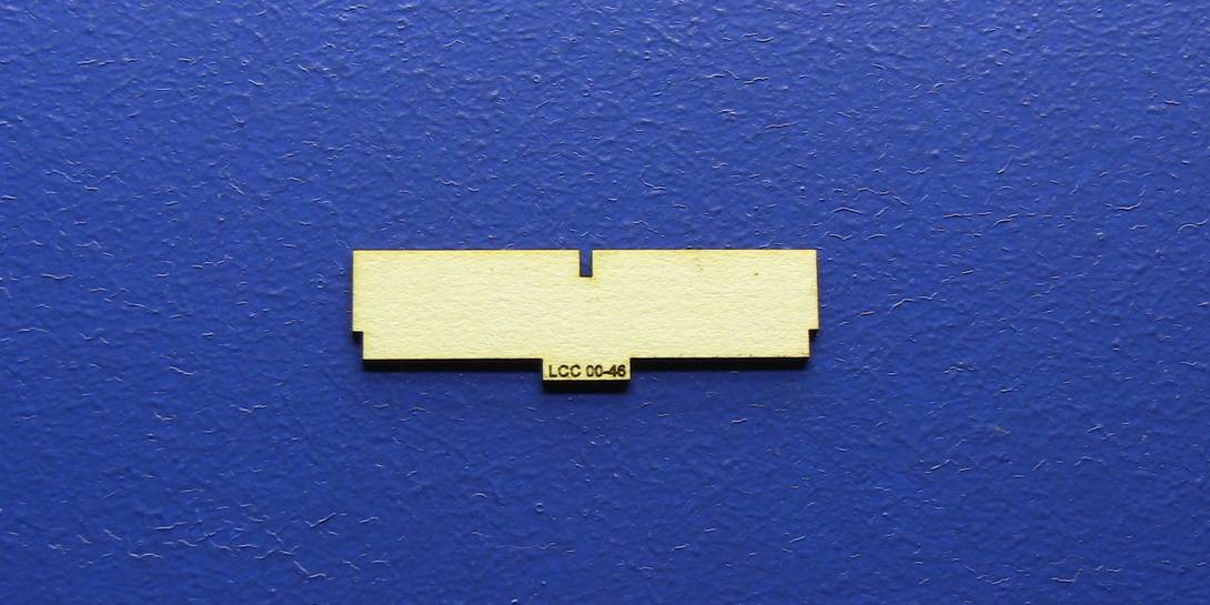 LCC 00-46 OO gauge station platform internal support