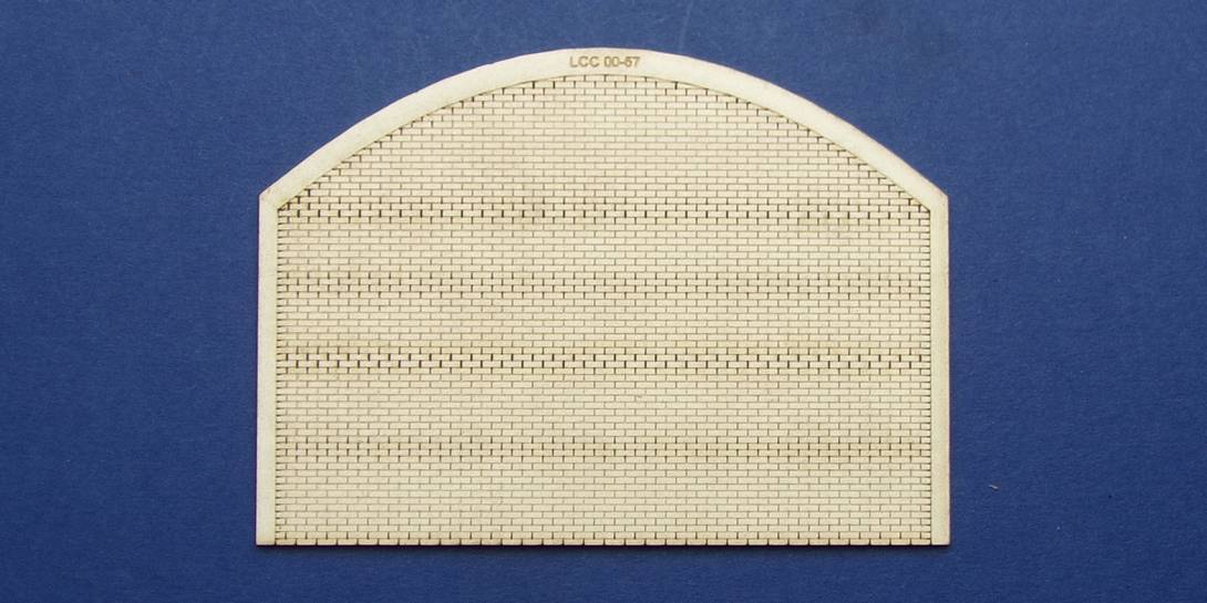 LCC 00-57 OO gauge brick under arch - dummy