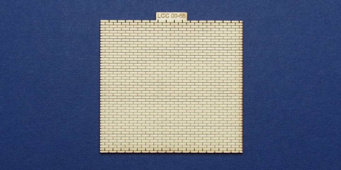 LCC 00-65 OO gauge brick viaduct internal side wall - single version