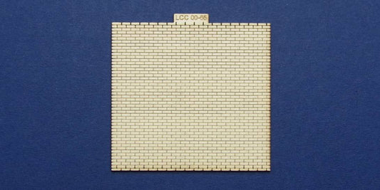 LCC 00-65 OO gauge brick viaduct internal side wall - single version