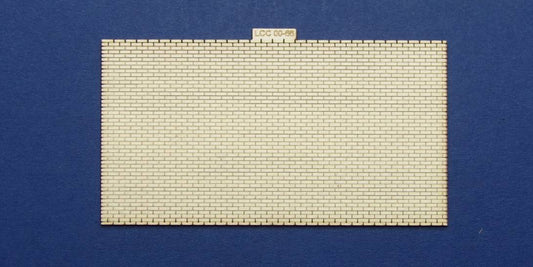 LCC 00-66 OO gauge brick viaduct internal side wall - double version