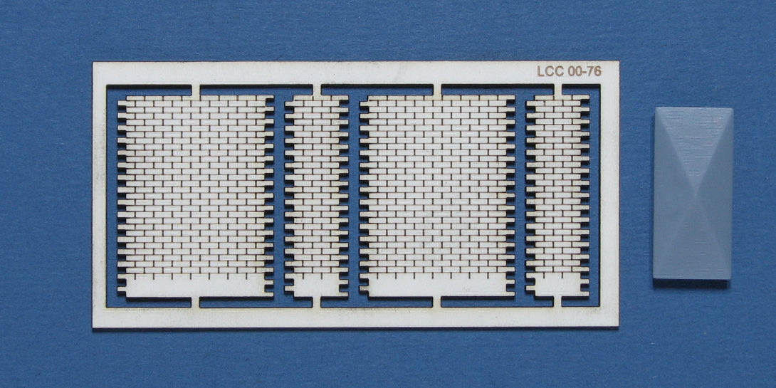 LCC 00-76 OO gauge bridge parapet pier