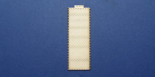 LCC 00-77 OO gauge brick bridge pier front side