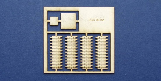 LCC 00-82 OO gauge overbridge embankment support post