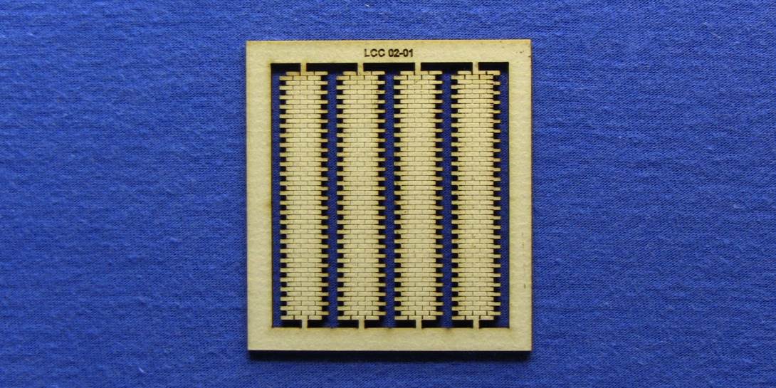 LCC 02-01 OO gauge 8.5mm station wall extension kit