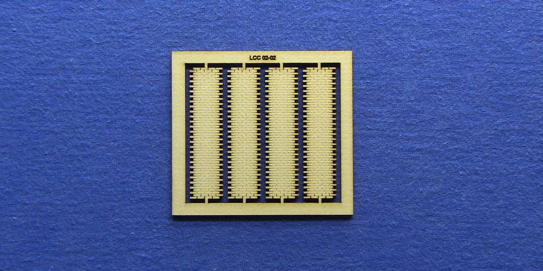 LCC 02-02 OO gauge 11.5mm station wall extension kit