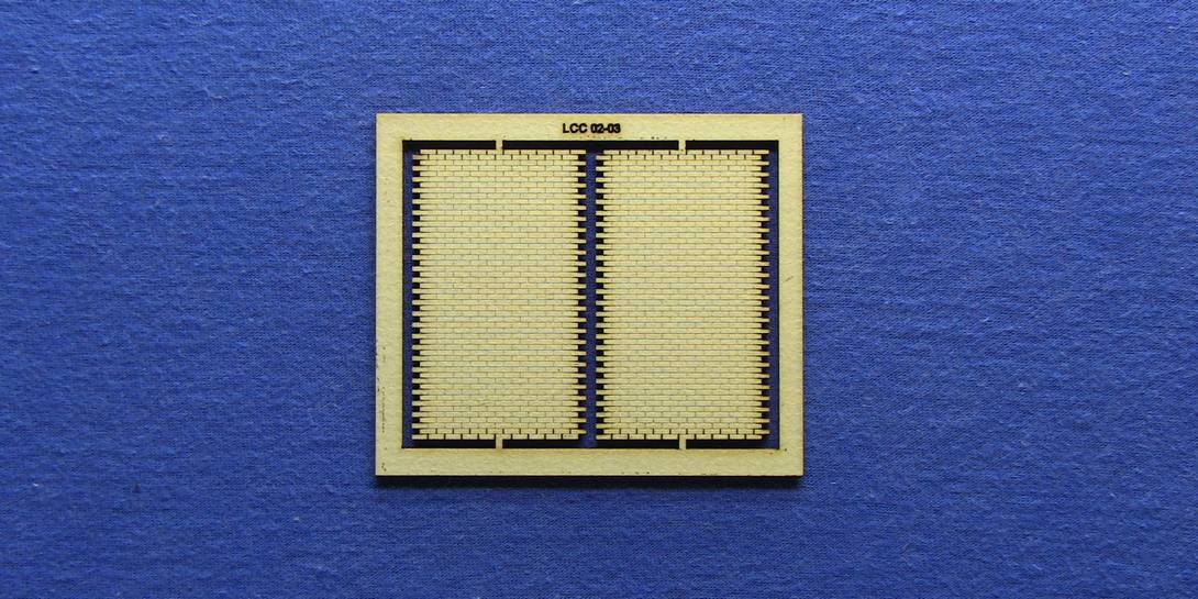 LCC 02-03 OO gauge 29.5mm station wall extension kit