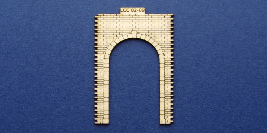 LCC 02-09 OO gauge double round door panel