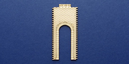 LCC 02-12 OO gauge single round door panel