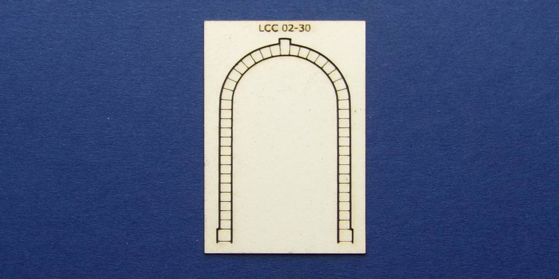 LCC 02-30 OO gauge stone decoration for LCC 02-09