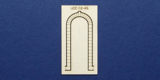 LCC 02-45 OO gauge stone decoration for single door