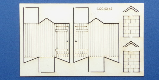 LCC 03-42 OO gauge signal box privy