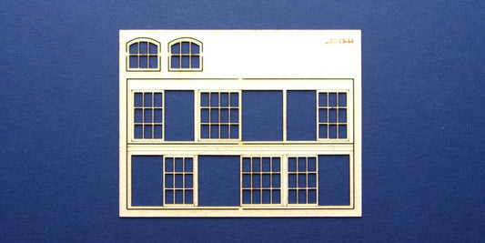 LCC 03-44 OO gauge set of windows for 03-11 type 1