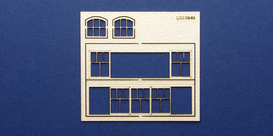 LCC 03-54 OO gauge set of windows for 03-00 type 3