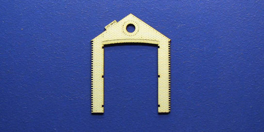 LCC 04-00 OO gauge single road door panel type 1