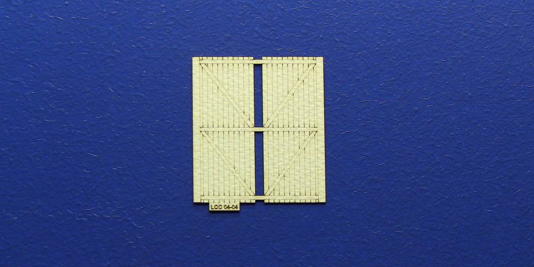 LCC 04-04 OO gauge double sided door type 2