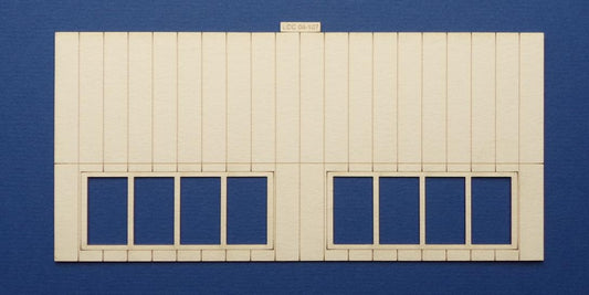 LCC 04-107 OO gauge north light style engine shed roof panel