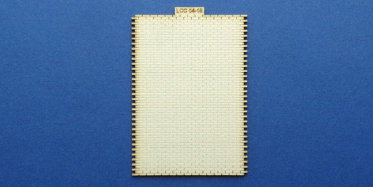 LCC 04-18 OO gauge industrial building blank panel