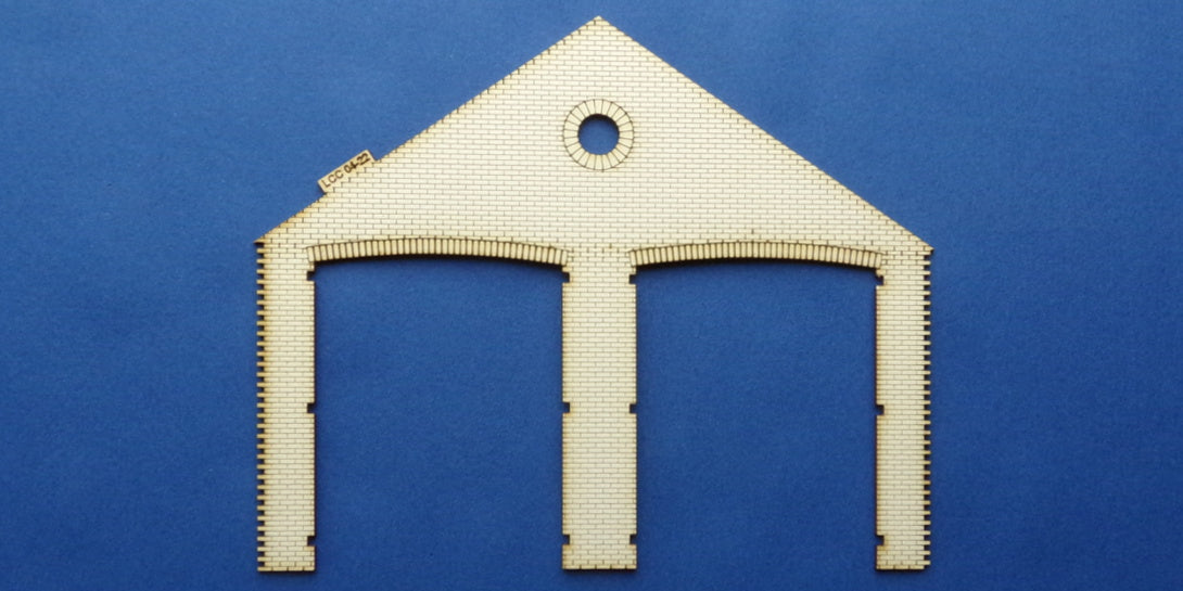 LCC 04-22 OO gauge double track doorway