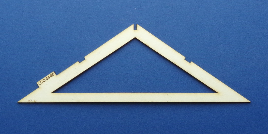 LCC 04-30 OO gauge double road industrial roof support type 2