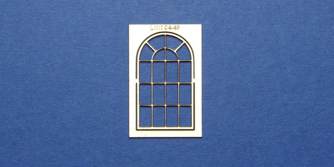 LCC 04-49 OO gauge round industrial window