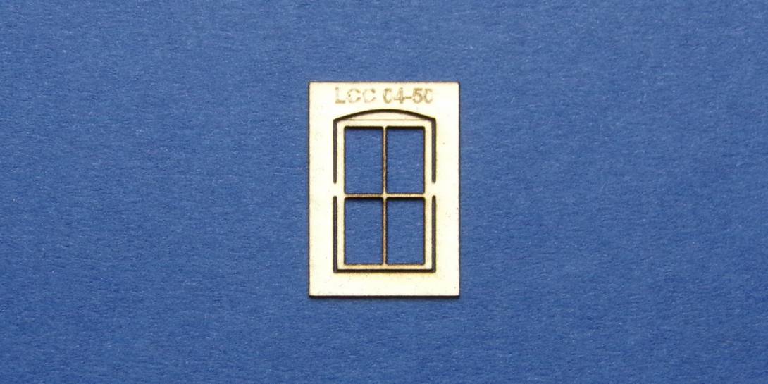 LCC 04-50 OO gauge goods shed office window