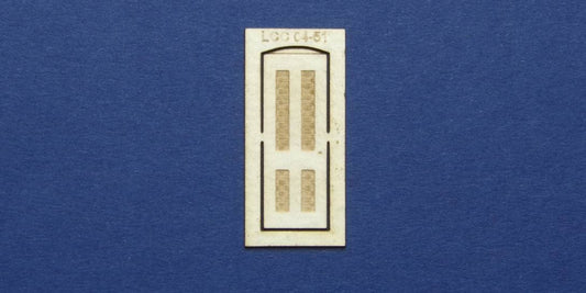 LCC 04-51 OO gauge goods shed office door