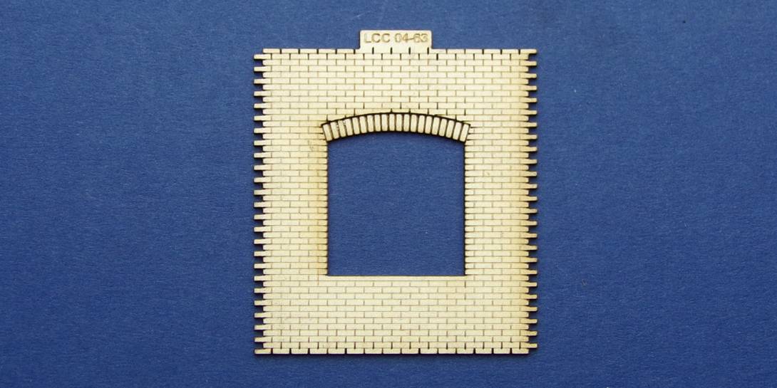 LCC 04-63 OO gauge warehouse window panel type 2