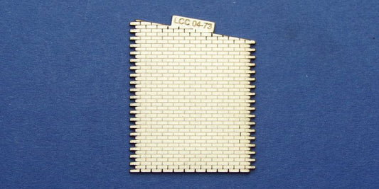 LCC 04-73 OO gauge industrial office left panel - sloped