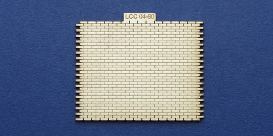 LCC 04-80 OO gauge industrial office back wall type 3