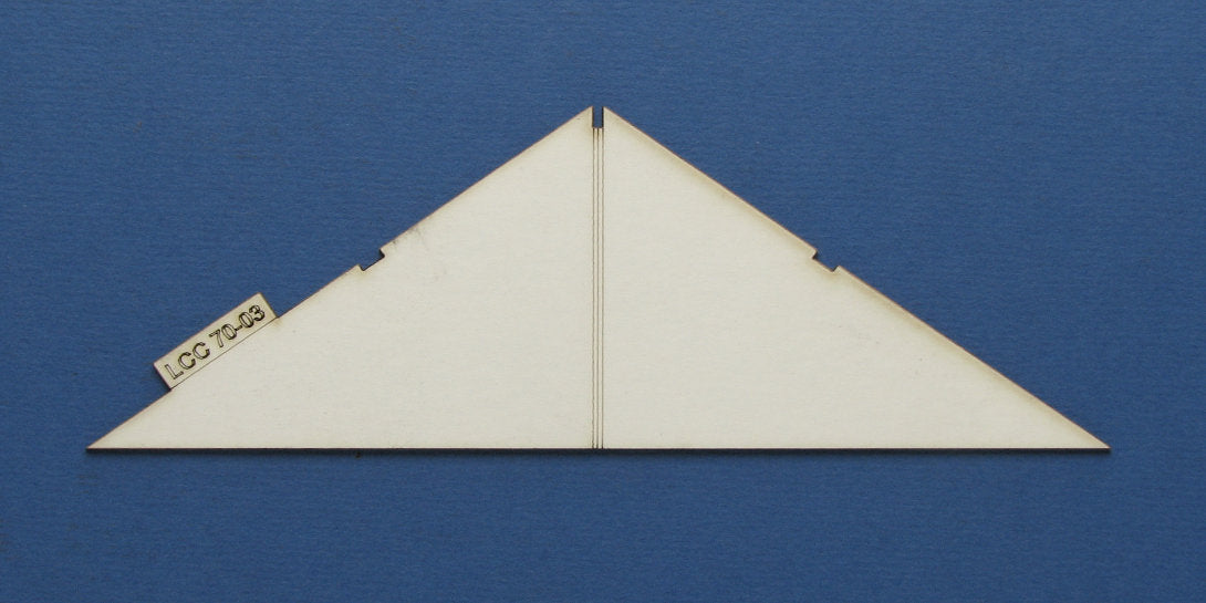 LCC 70-03 O gauge standard size roof support