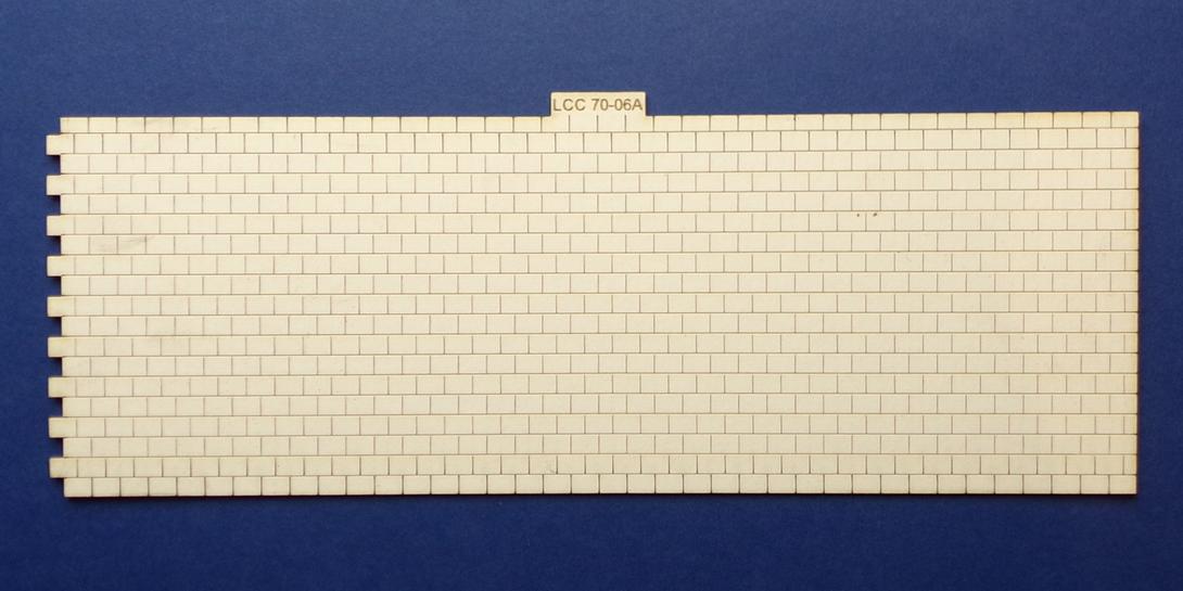 LCC 70-06A O gauge roof tiles expansion with left side interlocking