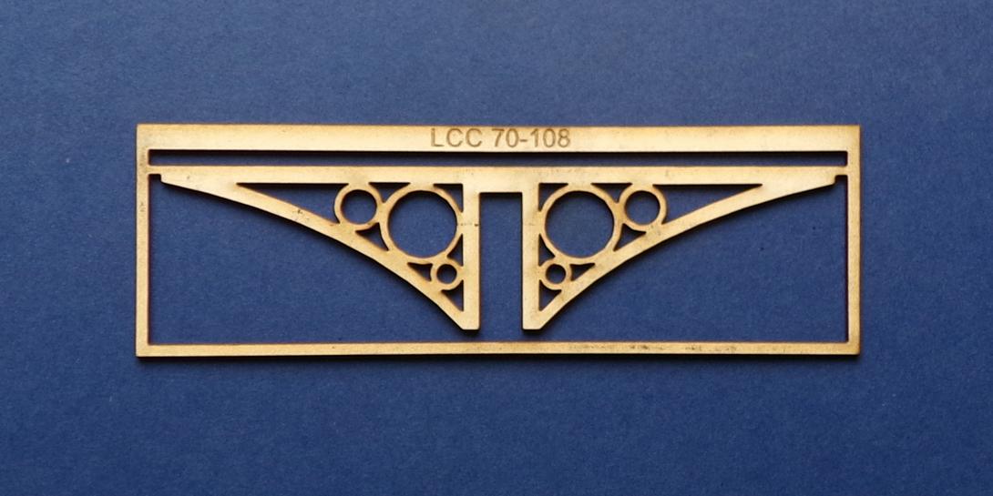 LCC 70-108 O gauge canopy column bracket