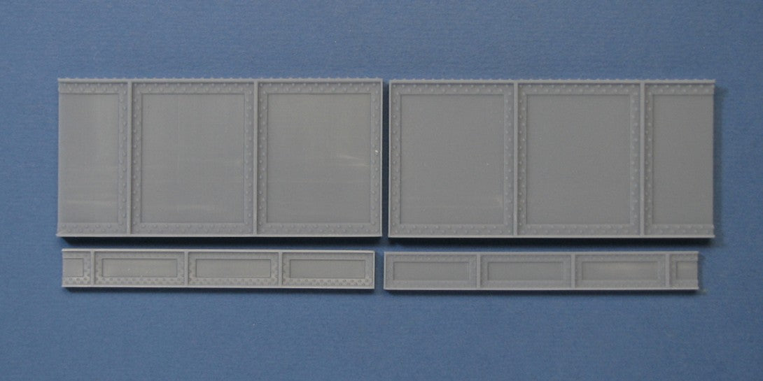 LCC 70-88P O gauge resin steep plate bridge parapet