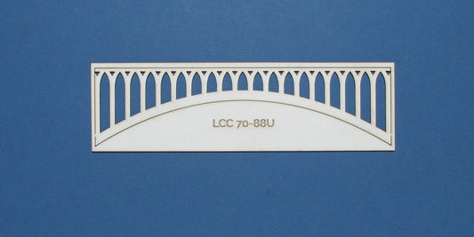 LCC 70-88U O gauge iron bridge under deck ironworks