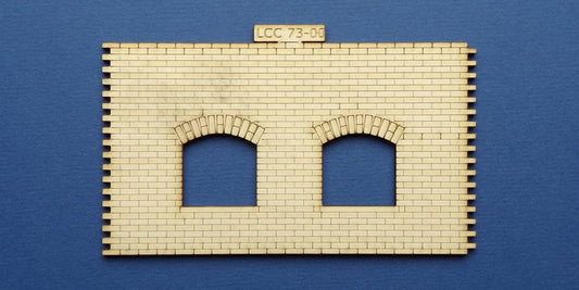 LCC 73-00 O gauge small signal box front wall