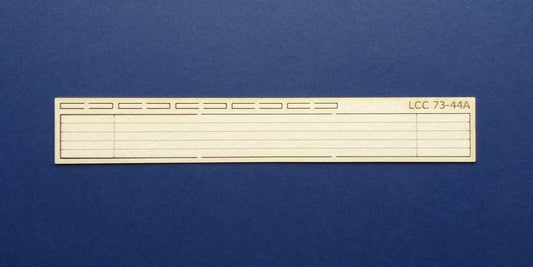 LCC 73-44A O gauge point rod walkway